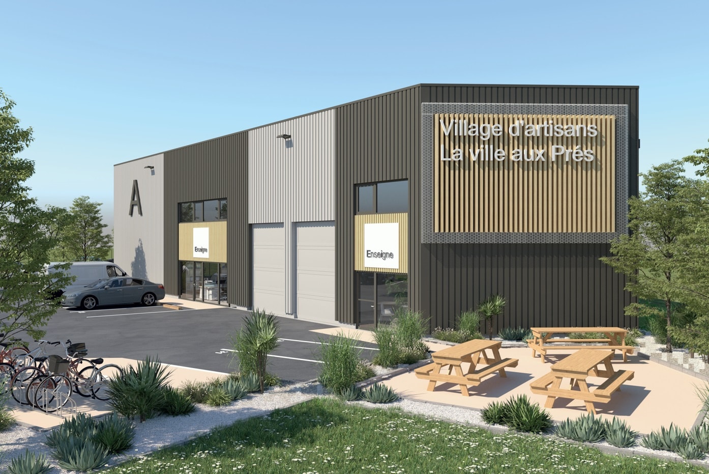 À vendre – Cellule d&rsquo;activité – 190,25 m2