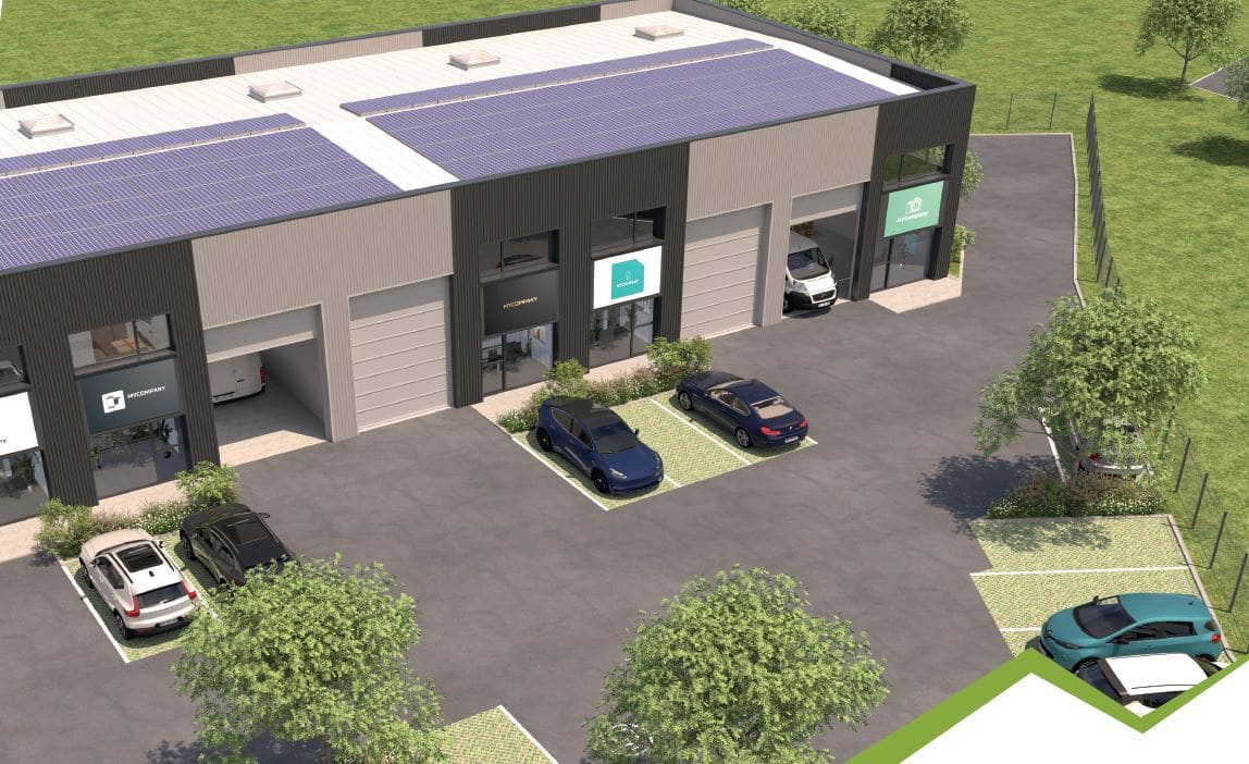 À vendre – Cellule d&rsquo;activité – 175,5 m2