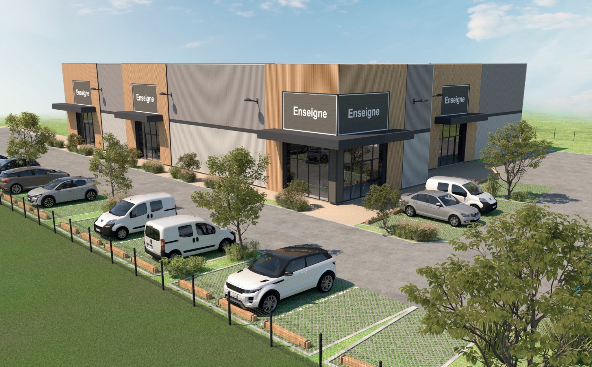À louer – local commercial – 279,40m2