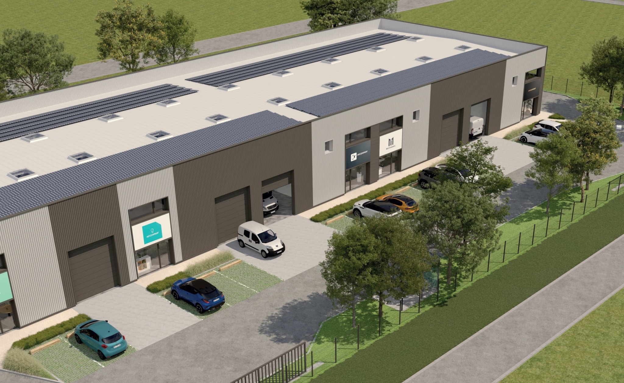 À vendre – Cellule d&rsquo;activité – 171,8 m2
