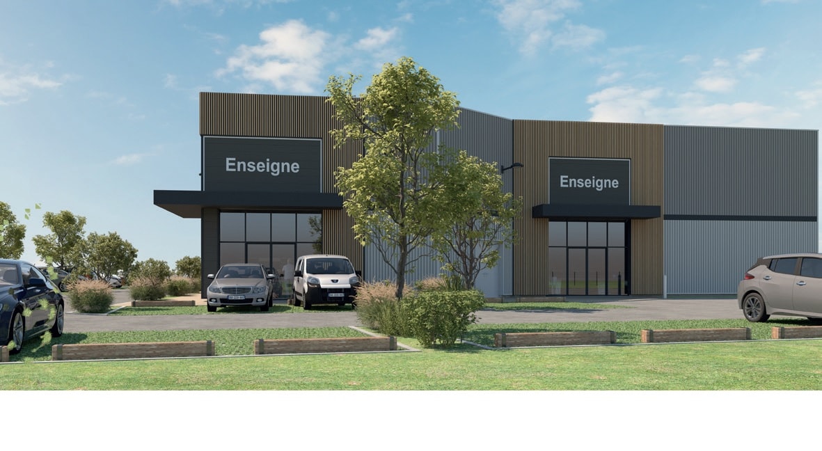 À louer – Local commercial – 200m2